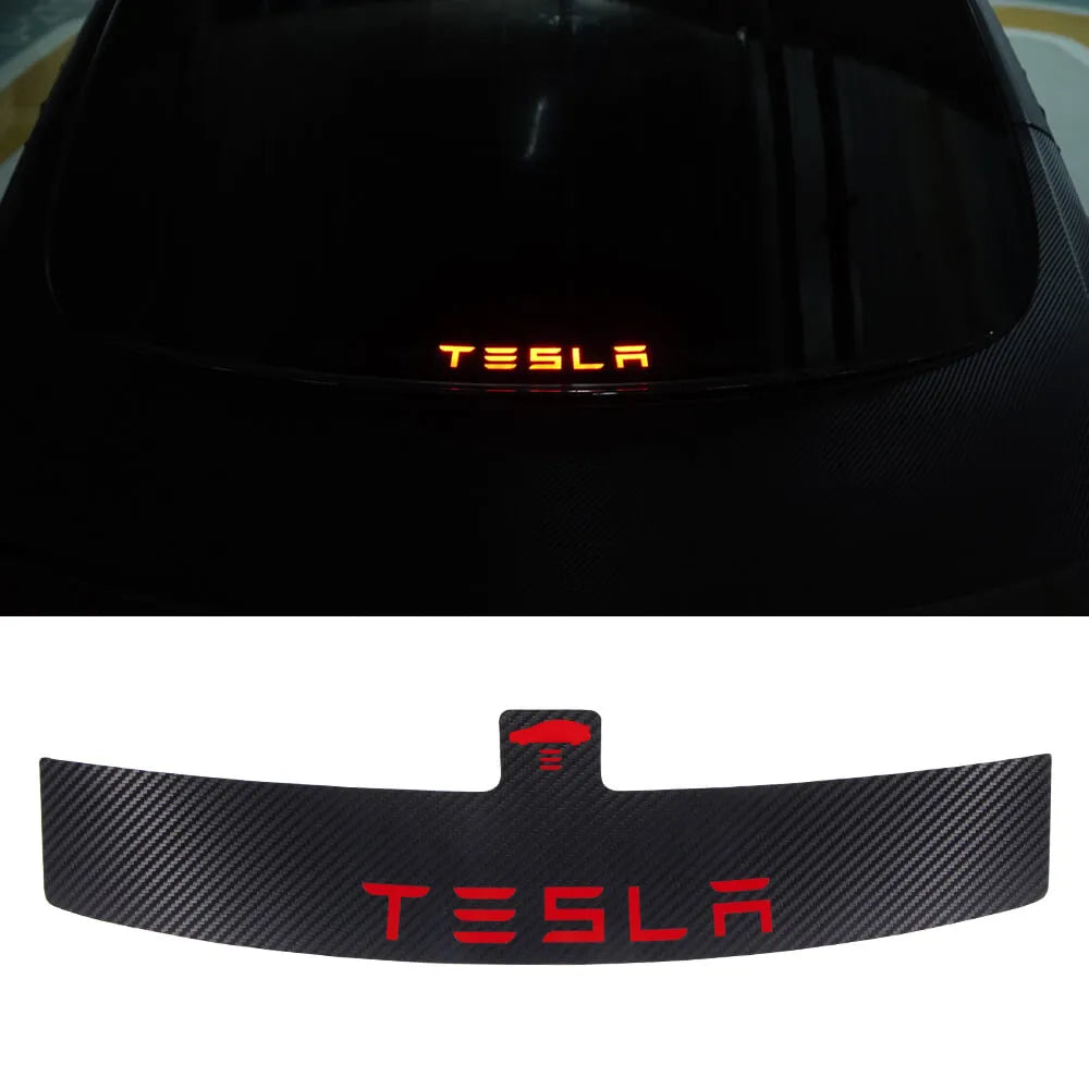Tes Studio Hochmontierte Lampenverzierung – Tesla Model 3 / Y / Highland / Juniper