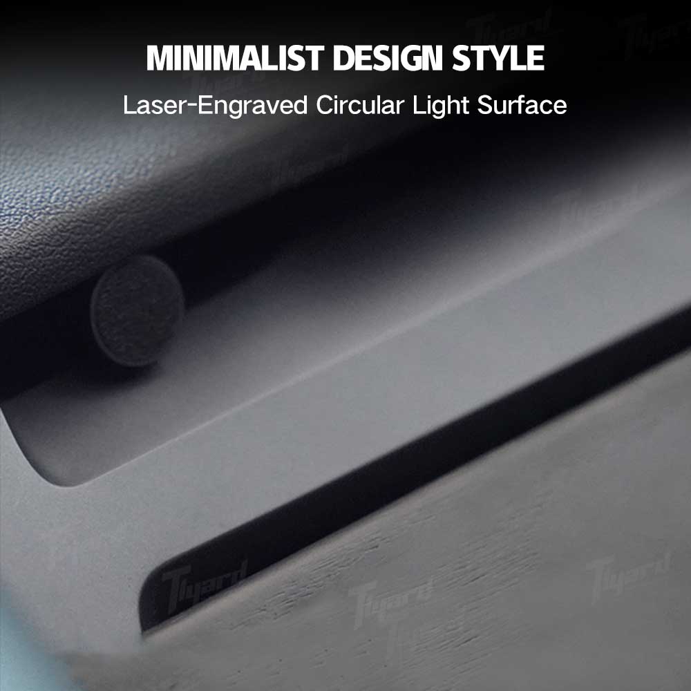 Tlyard Toter-Winkel-Assistent RGB LED Warner – Tesla Model 3 / Y
