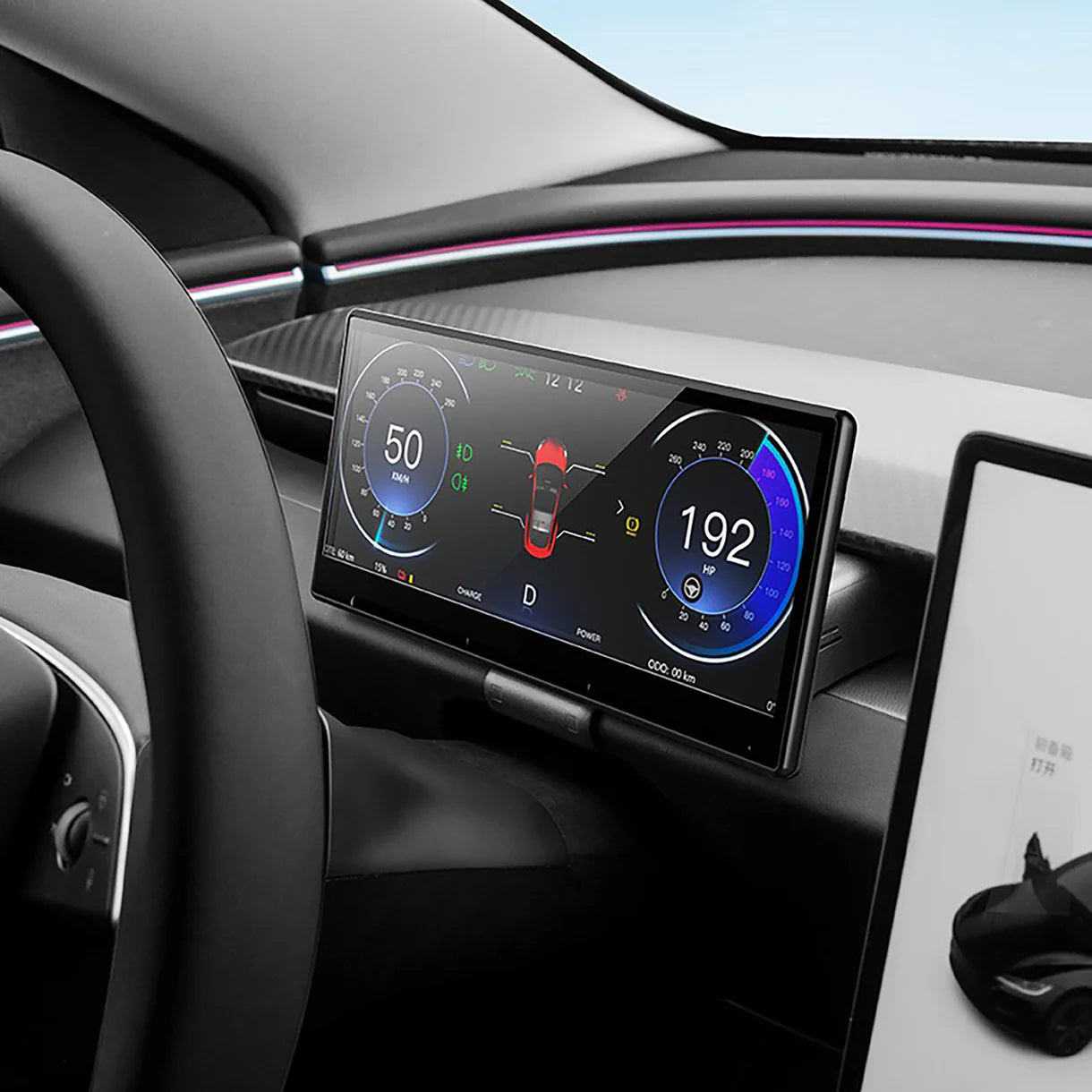 Yeslak 8.9" Zoll Dashboard Display – Tesla Model 3 Highland / Model Y Juniper bei EV Motion Shop