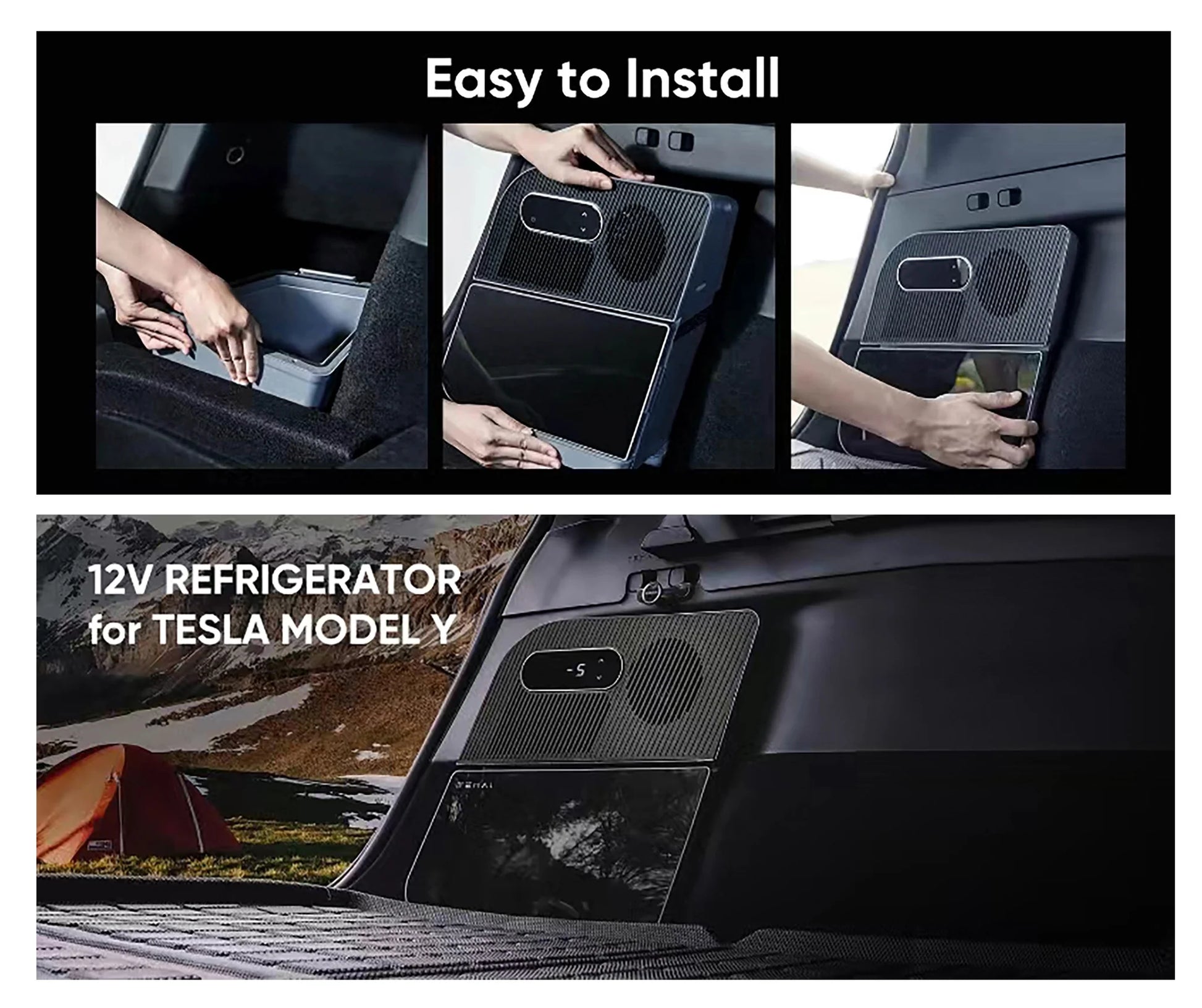 Yeslak 15L Kofferraum Trunk Kühlschrank Upgrade – Tesla Model Y bei EV Motion Shop