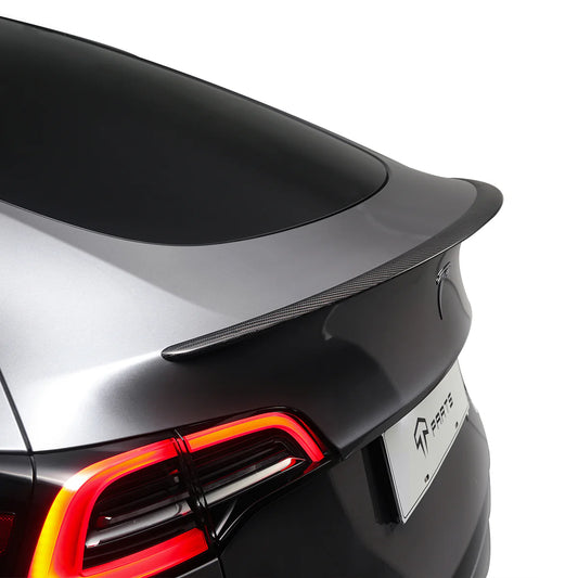 Spoiler en carbone véritable TPARTS pour Tesla Model 3 / Y (pré-lifting)