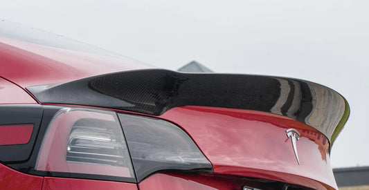 PAKTECHZ Heckspoiler aus Carbon für Tesla Model 3 bei EV Motion Shop