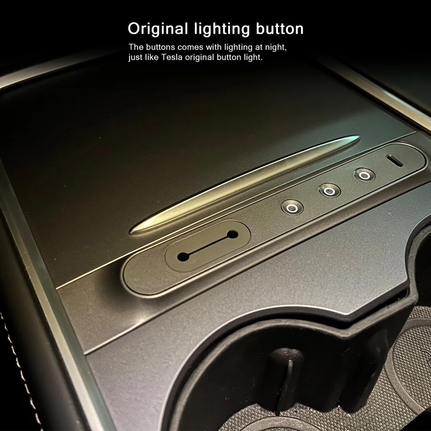 Yeslak Physical Shortcut Buttons USB Hub – Tesla Model 3 / Y (Pre-Facelift) bei EV Motion Shop