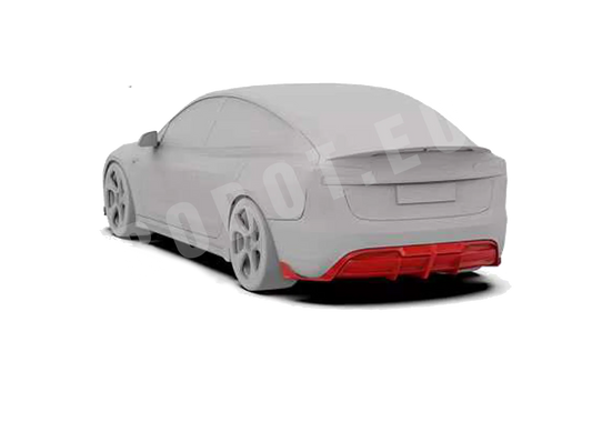 Robot "Hacker" Heck Diffuser – Tesla Model 3 Highland bei EV Motion Shop