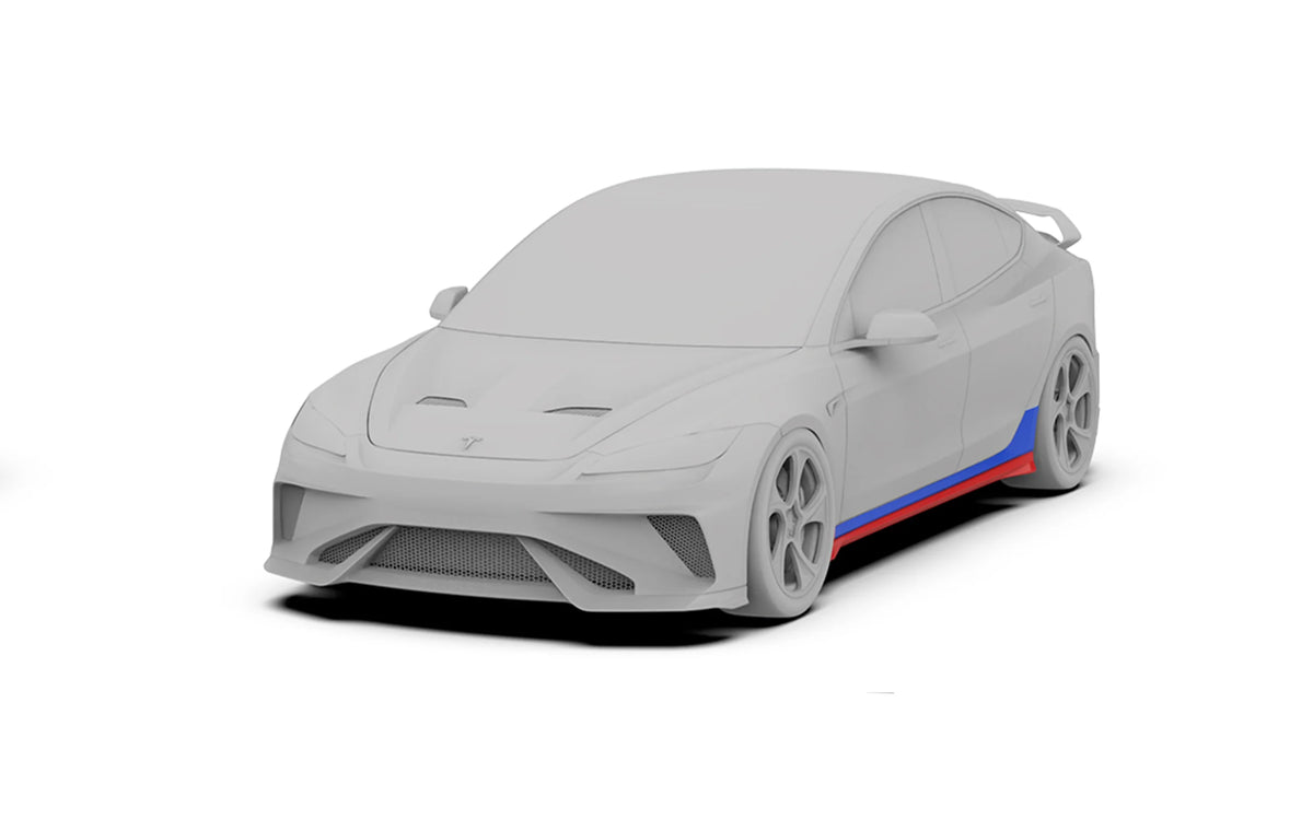 Robot "Hacker" Seitenschweller – Tesla Model 3 Highland bei EV Motion Shop