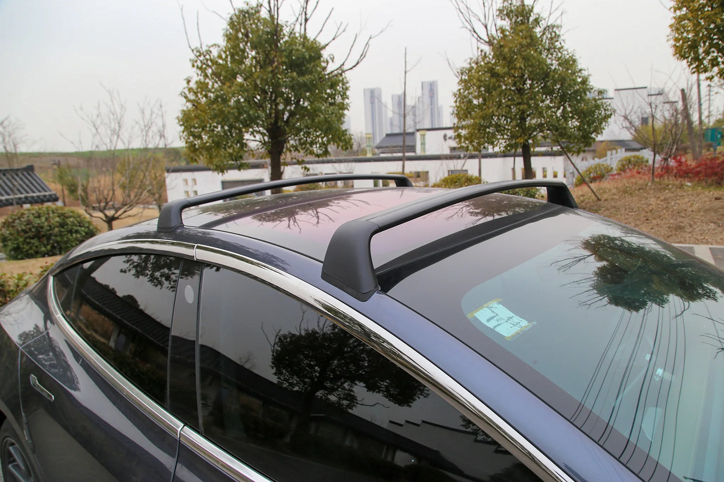 Yeslak Dachgepäckträger Querträger – Tesla Model 3 / Y / Highland / Juniper bei EV Motion Shop