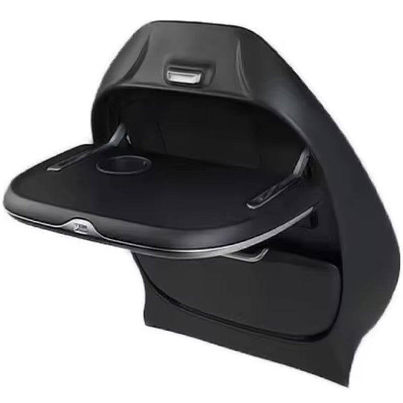 Ruecksitze Klapptisch Halterung mit Ladefunktion für Tesla Model 3 / Y / Highland bei EV Motion Shop
