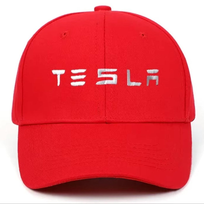 EV Motion Tesla Script Logo Unisex Cap Mütze Multicolor bei EV Motion Shop