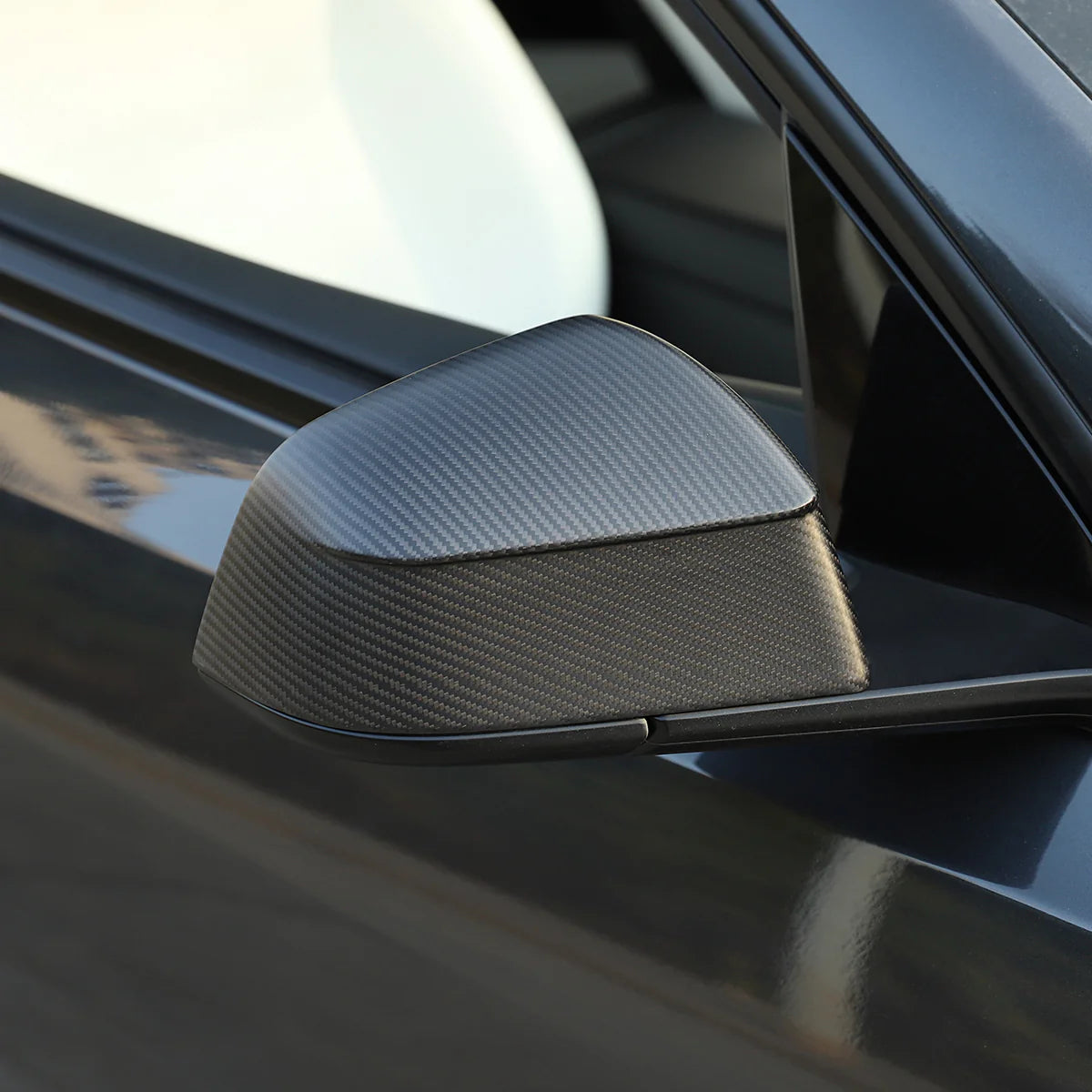 TPARTS Carbon Außenspiegel Abdeckungen – Tesla Model Y Juniper