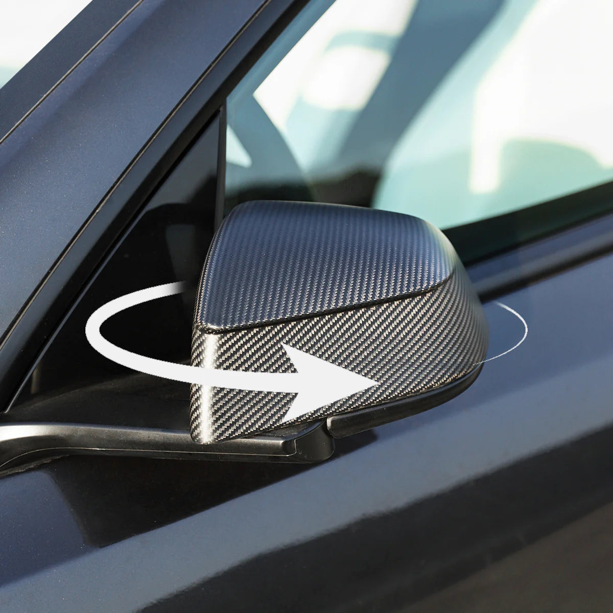 TPARTS Carbon Außenspiegel Abdeckungen – Tesla Model Y Juniper