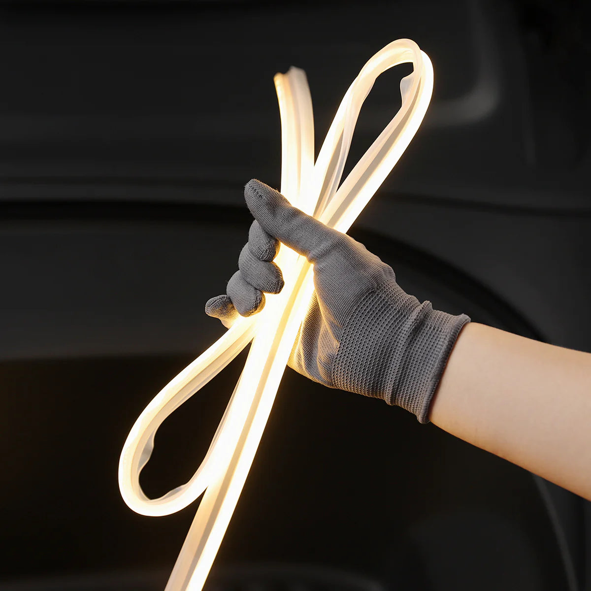 TPARTS Kofferraum Trunk LED Streifen – Tesla Model 3 / Y / Highland / Juniper bei EV Motion Shop