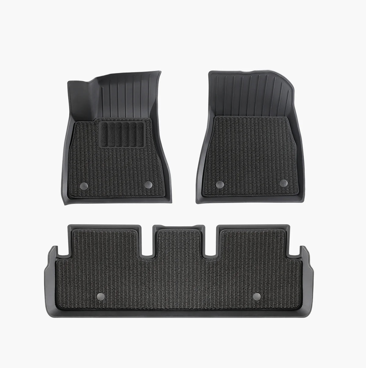 TPARTS Doppelschichtige umweltfreundliche Allwettermatten für Model 3 (2024) Highland bei EV Motion Shop