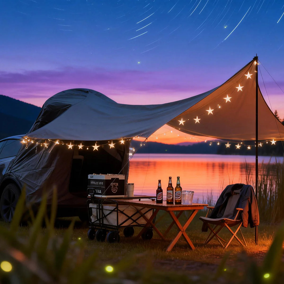 TPARTS Mobiles Camping Heckzelt – Tesla Model Y Juniper bei EV Motion Shop