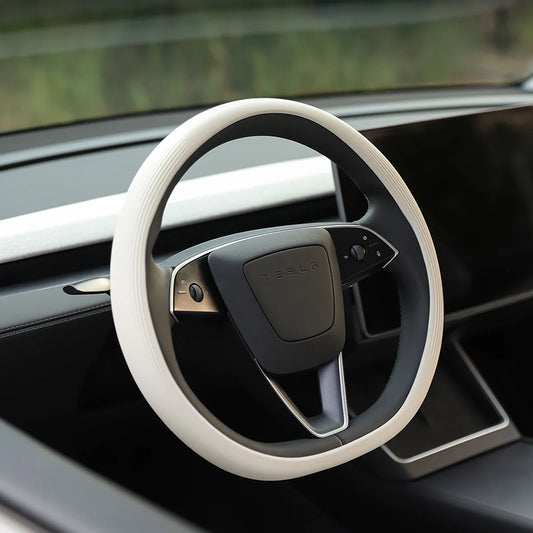 TPARTS Silikon Lenkrad Cover – Tesla Model 3 Highland / Model Y Juniper bei EV Motion Shop