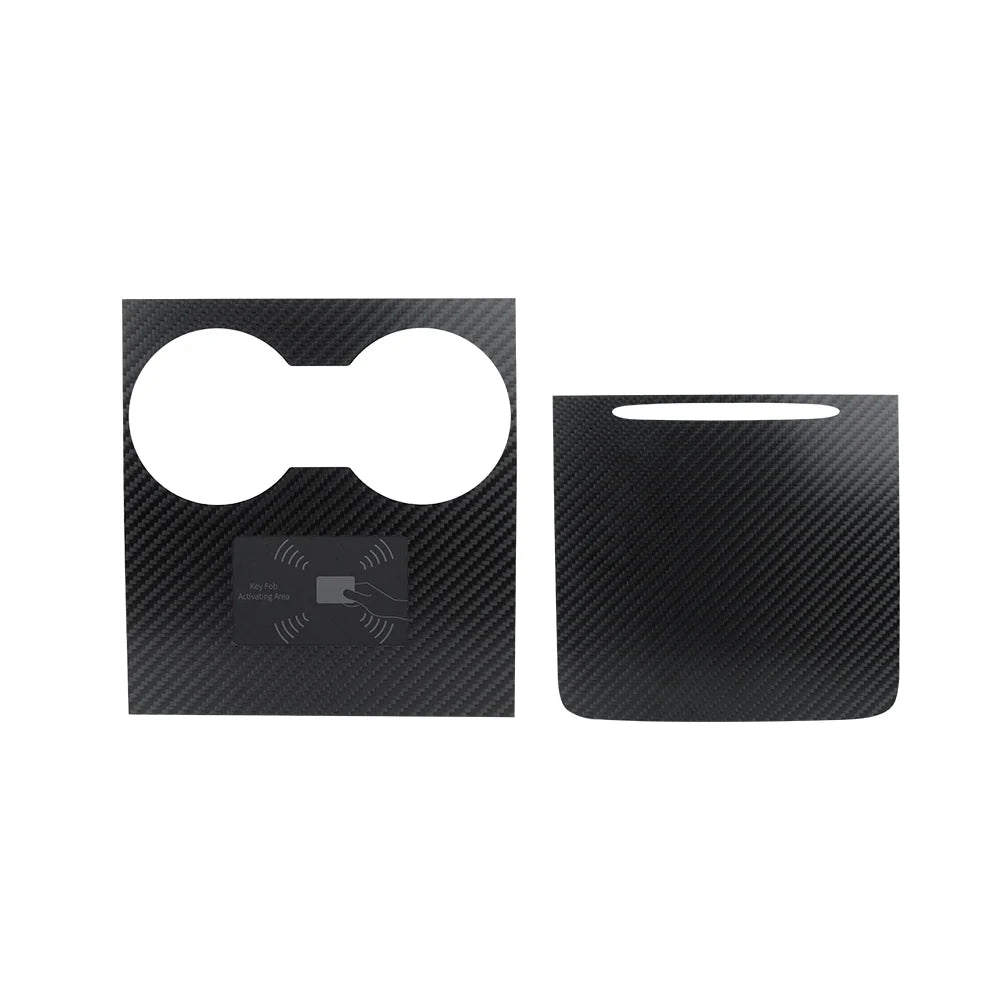 TPARTS Echt Carbon Mittelkonsolen Cover für Model 3 / Y (Pre-Facelift) bei EV Motion Shop