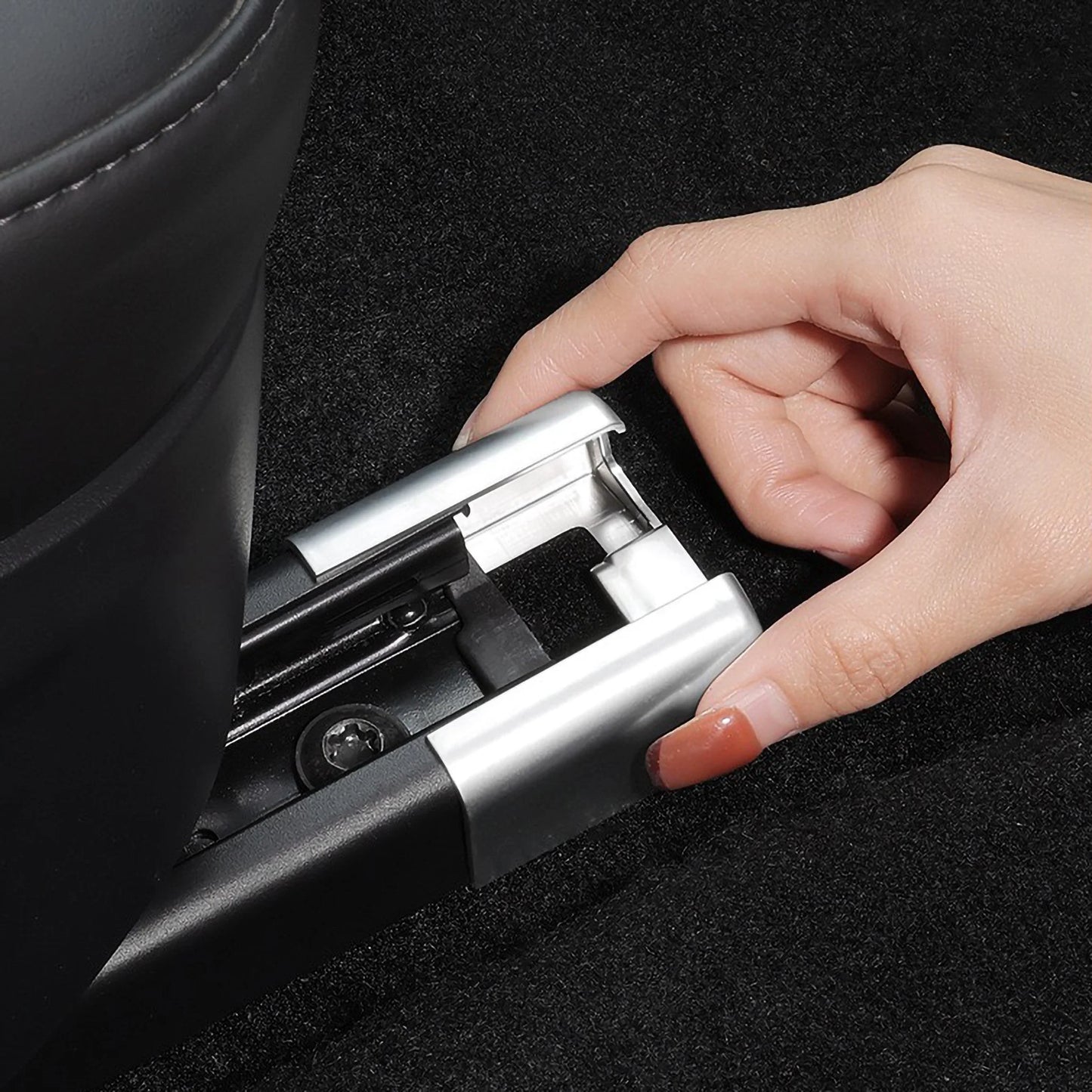 Yeslak Rücksitz Schienen Eckschutz – Tesla Model 3 / Y / Highland / Juniper bei EV Motion Shop