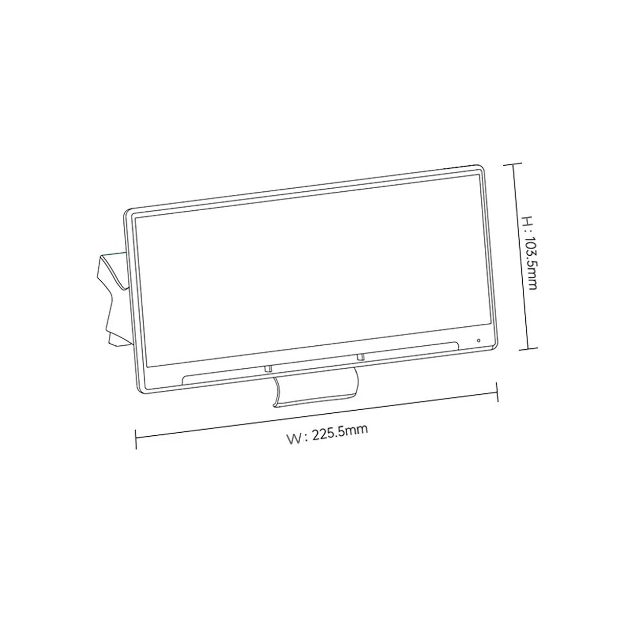 Yeslak 8.9" Zoll Dashboard Display – Tesla Model 3 Highland / Model Y Juniper bei EV Motion Shop