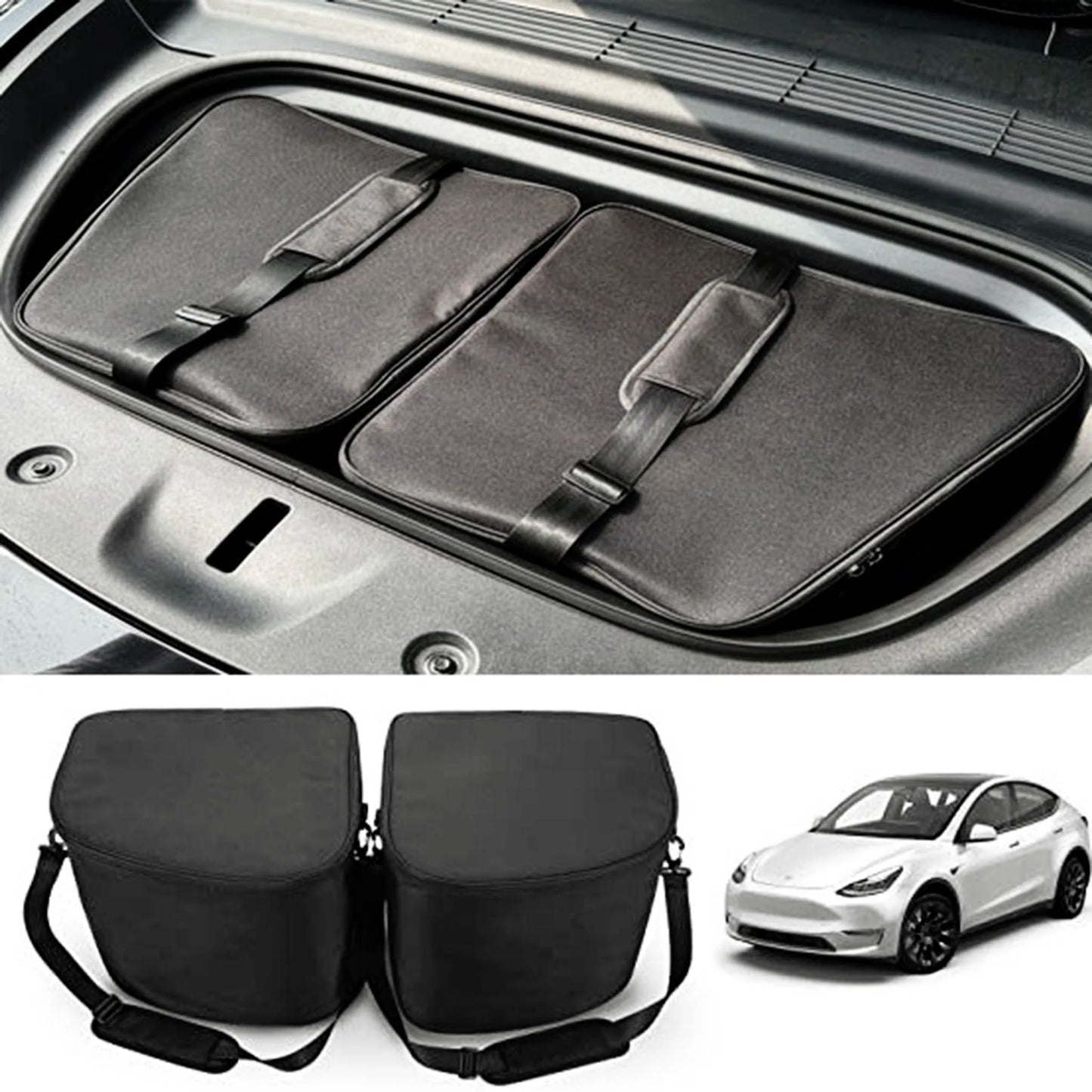 Yeslak Frunk Cooler Organizer Taschen – Tesla Model 3 / Y / Highland / Juniper bei EV Motion Shop