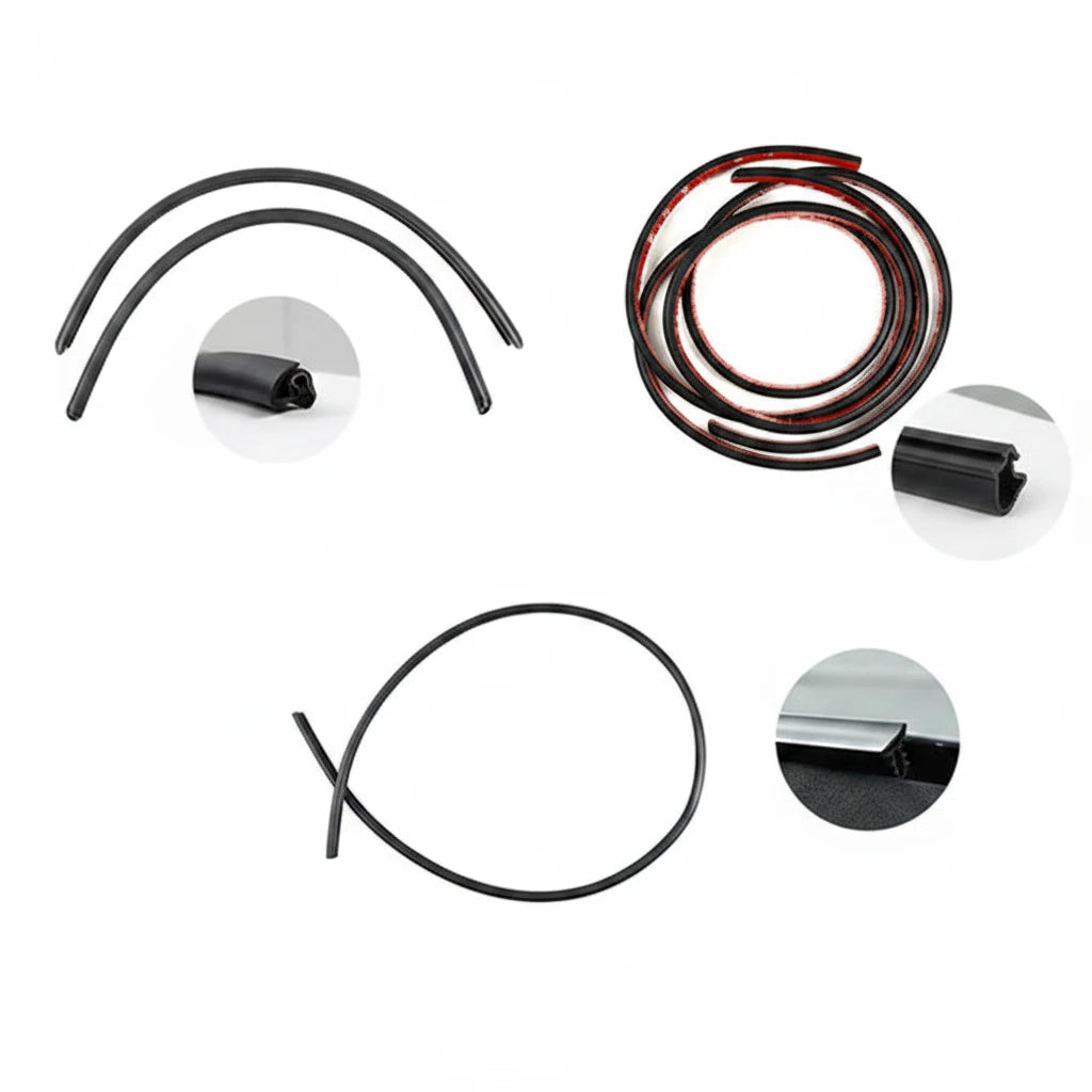 Yeslak Windgeräusch Reduktion Türdichtung Set – Tesla Model 3 / Y / Highland / Juniper bei EV Motion Shop