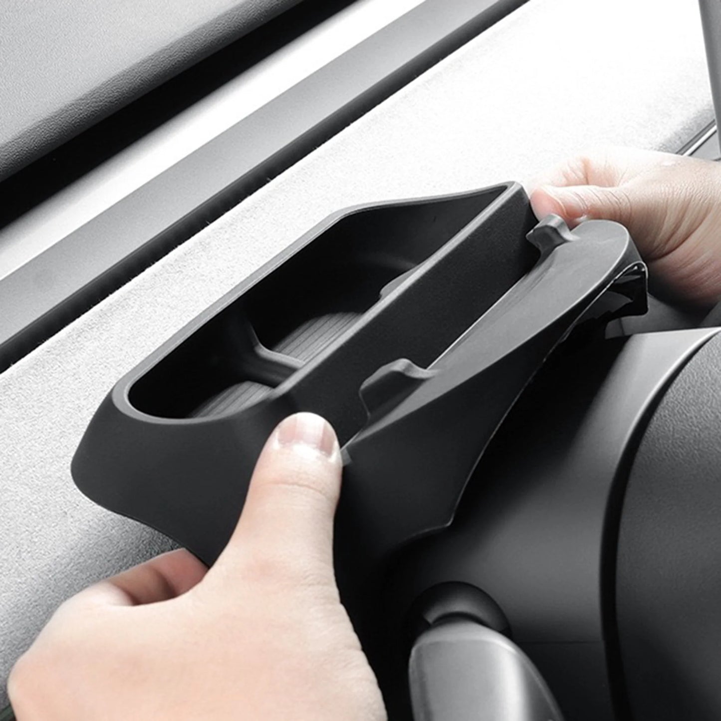 Yeslak Lenkrad Organizer Telefonhalter HUD Display – Tesla Model 3 / Y (Pre-Facelift) bei EV Motion Shop