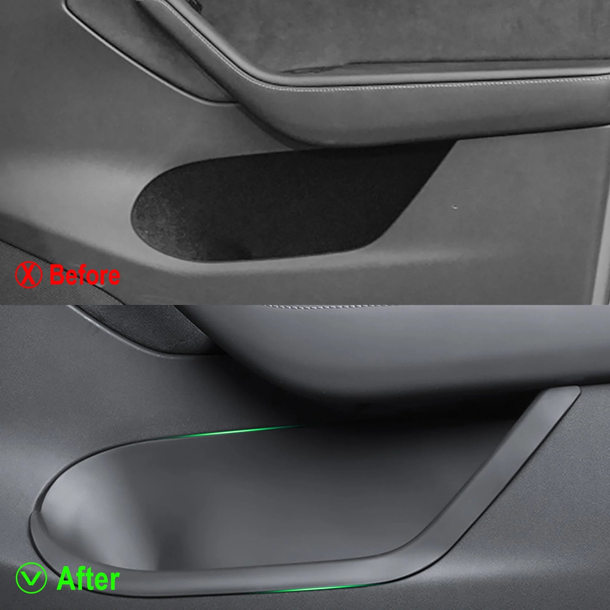 Yeslak Seiten Tür Stauraum Organizer Tray – Tesla Model Y (Pre-Facelift) bei EV Motion Shop