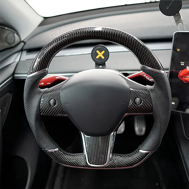 Yeslak Carbon Sport Lenkrad Racing Style – Tesla Model 3 / Y bei EV Motion Shop