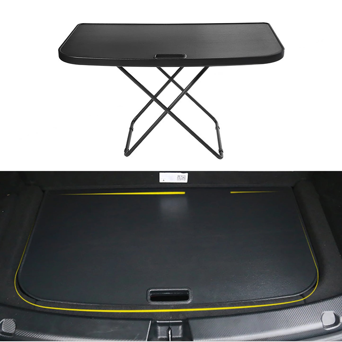 Yeslak Tragbarer Tesla Sub-Trunk Kofferraum Campingtisch – Model 3 / Y / Highland bei EV Motion Shop