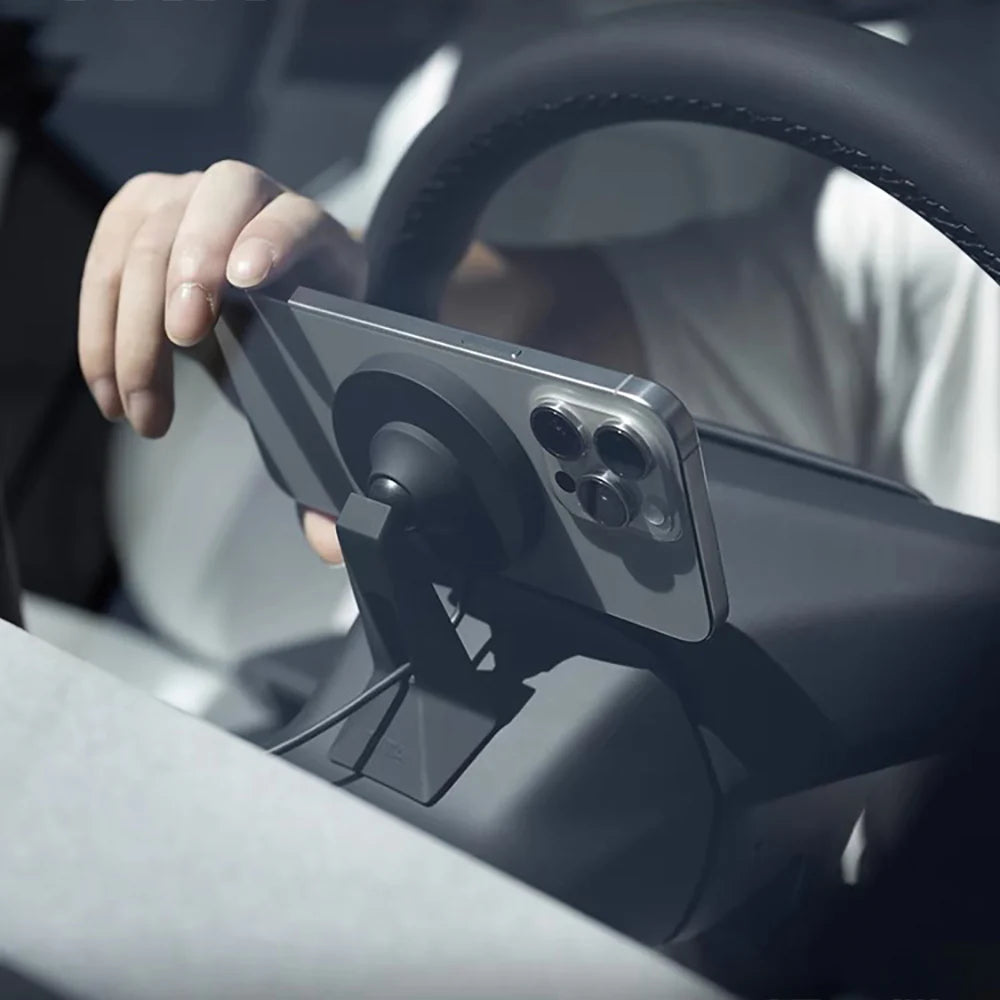 Yeslak Wireless Charging Port Halterung – Tesla Model 3 / Y / Highland / Juniper / Cybertruck bei EV Motion Shop