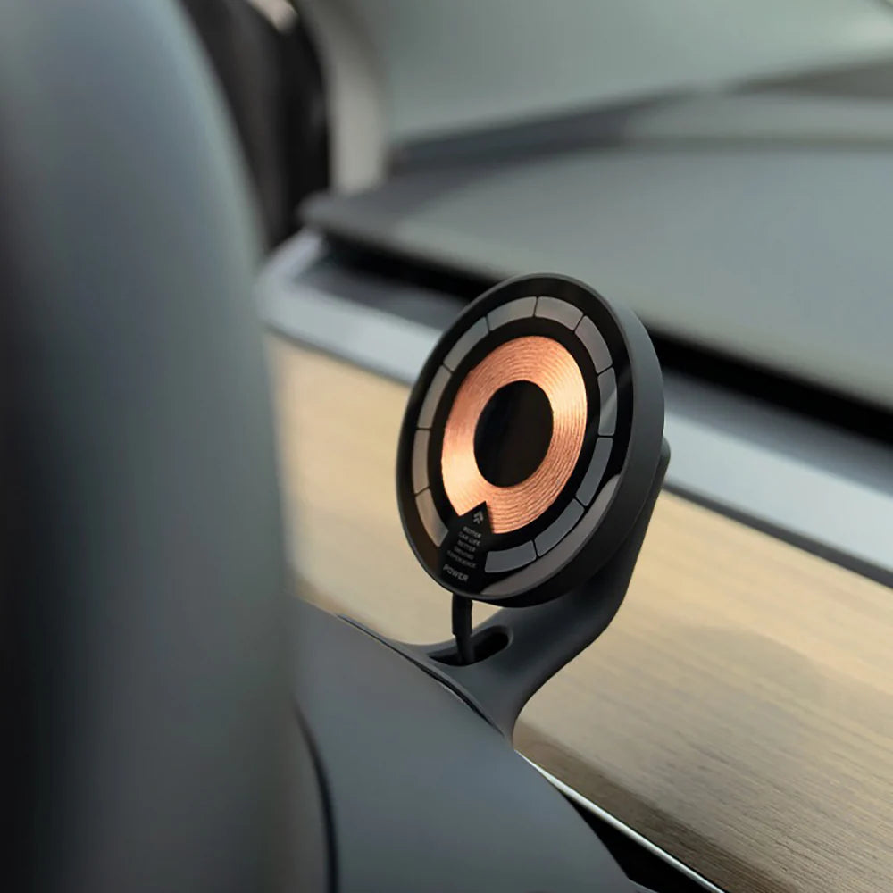 Yeslak Wireless Charging Port Halterung – Tesla Model 3 / Y / Highland / Juniper / Cybertruck bei EV Motion Shop