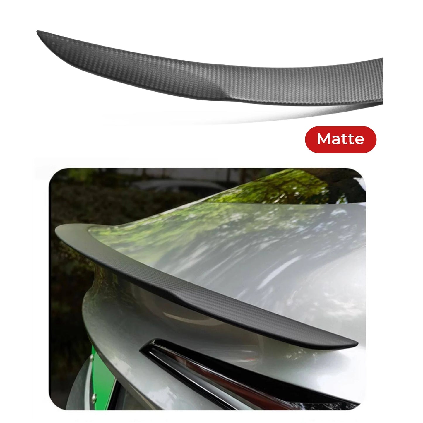 Yeslak OEM Style Carbon Spoiler – Tesla Model Y (Pre-Facelift) bei EV Motion Shop