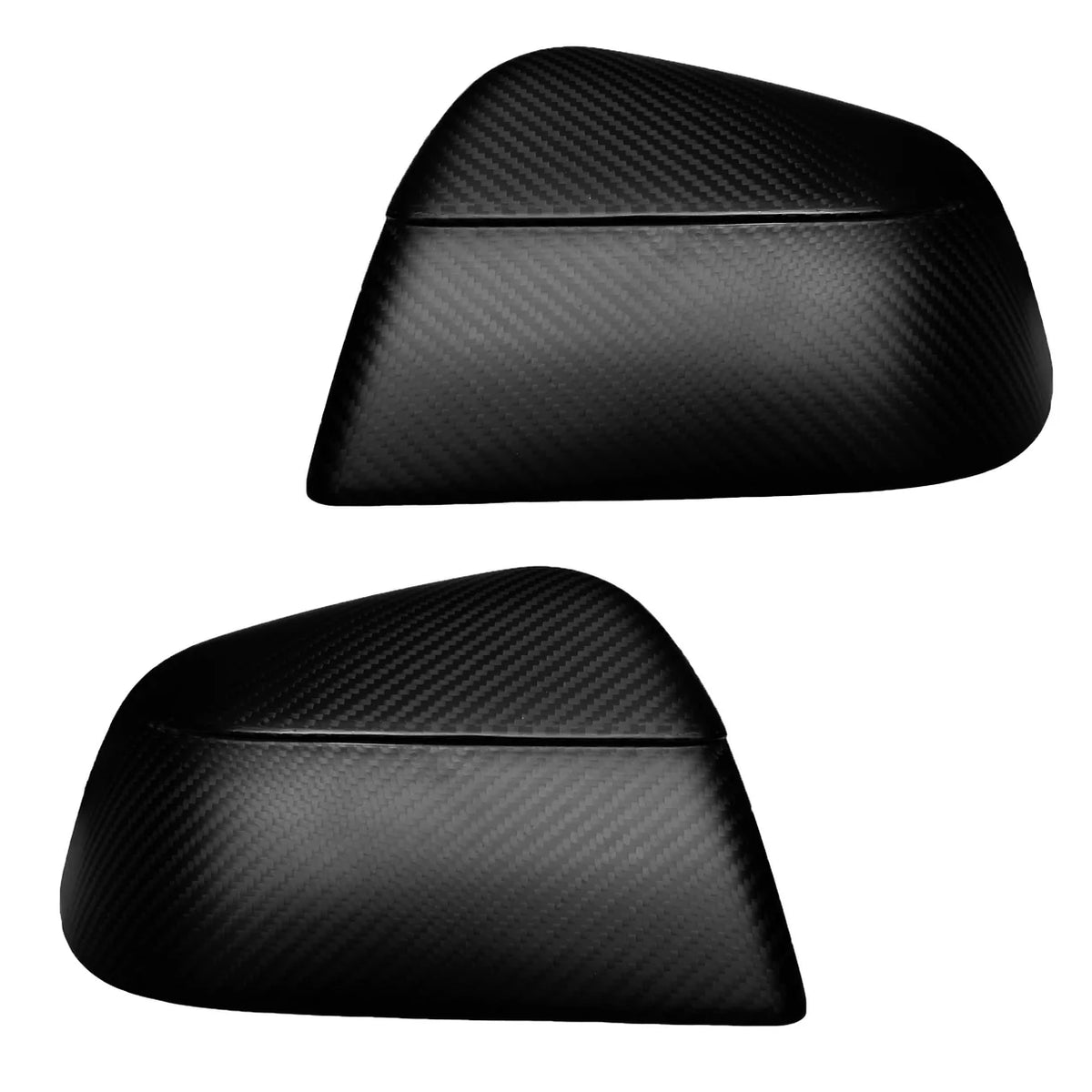 Yeslak Carbon Spiegelkappen | Glossy | Matt – Tesla Model Y / Juniper bei EV Motion Shop