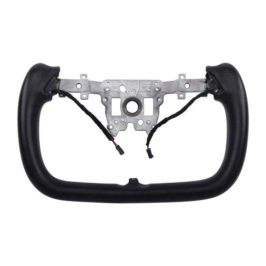 Tesstudio Premium Nappa Leder Yoke Lenkrad für Tesla Model 3 (2024) Highland bei EV Motion Shop