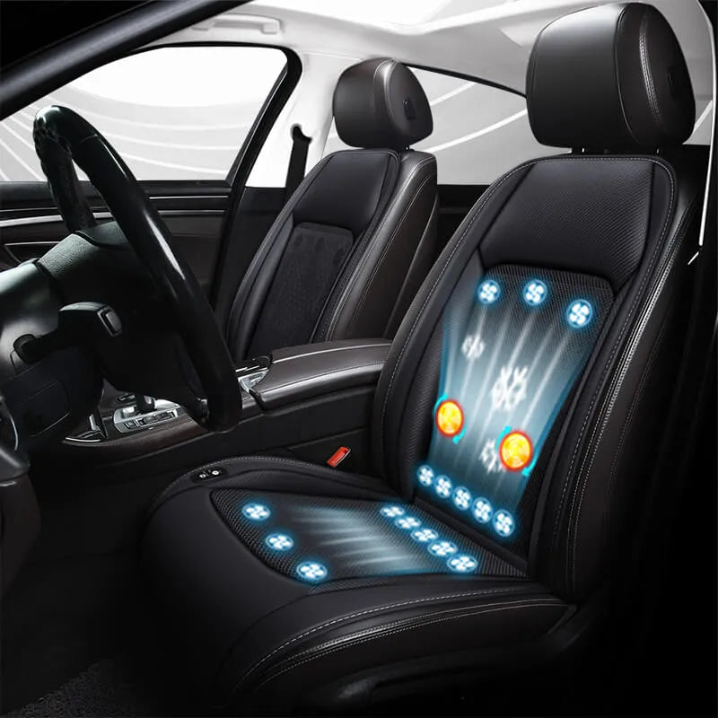 Tesstudio Vordersitz Komfort Massage Kühlsitzbezug mit 16 Lüfter für Tesla Model S / 3 / X / Y bei EV Motion Shop