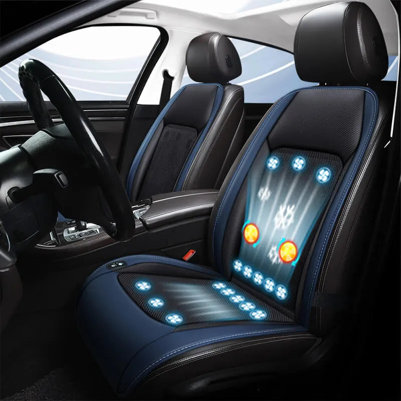 Tesstudio Vordersitz Komfort Massage Kühlsitzbezug mit 16 Lüfter für Tesla Model S / 3 / X / Y bei EV Motion Shop