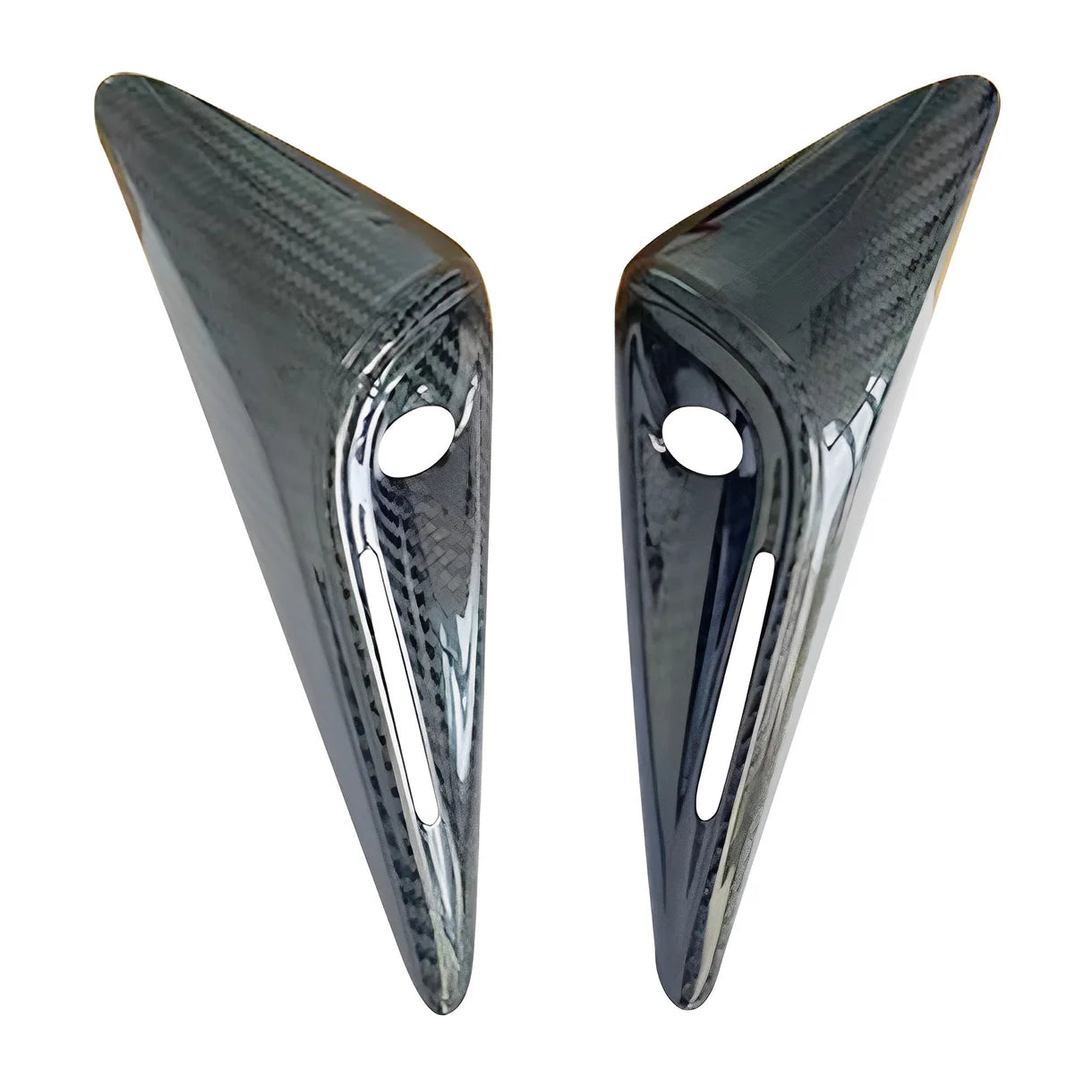 Yeslak Carbon Seitenkamera Schutz Cover – Tesla Model 3 / Y / Highland / Juniper bei EV Motion Shop