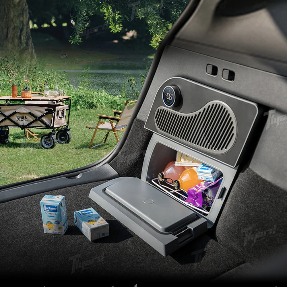 Tlyard 16L Kofferraum Trunk Kühlschrank Upgrade – Tesla Model Y bei EV Motion Shop