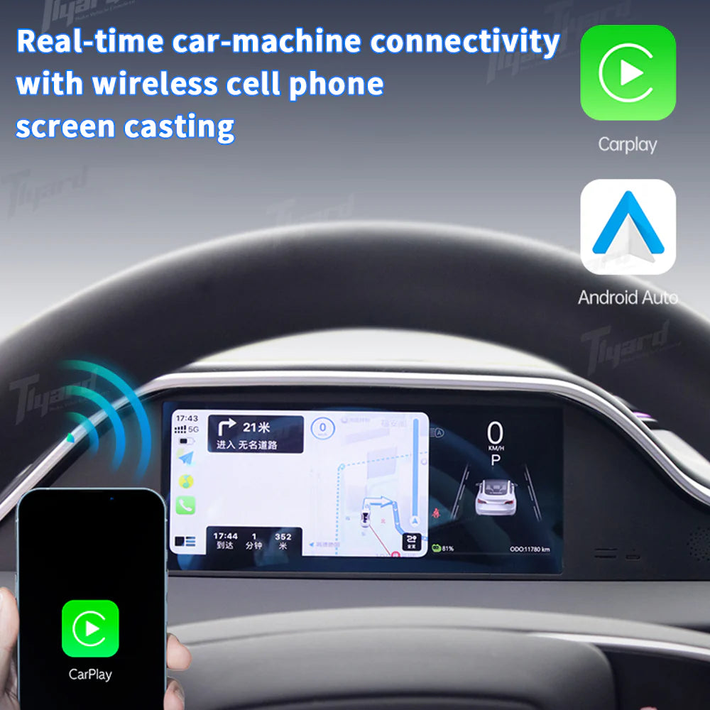 Tlyard 8.9 Zoll Dashboard Display – Tesla Model 3 Highland / Model Y Juniper bei EV Motion Shop