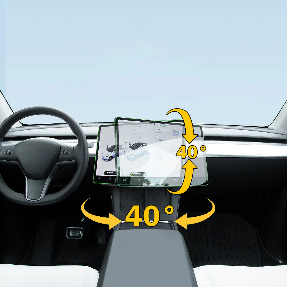 Tlyard Schwenkbarer Touchscreen Swivel Mount – Tesla Model 3 / Y / Highland / Juniper bei EV Motion Shop