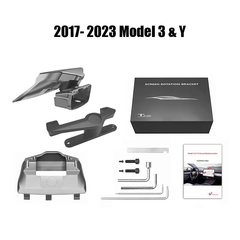 Tlyard Schwenkbarer Touchscreen Swivel Mount – Tesla Model 3 / Y / Highland / Juniper bei EV Motion Shop
