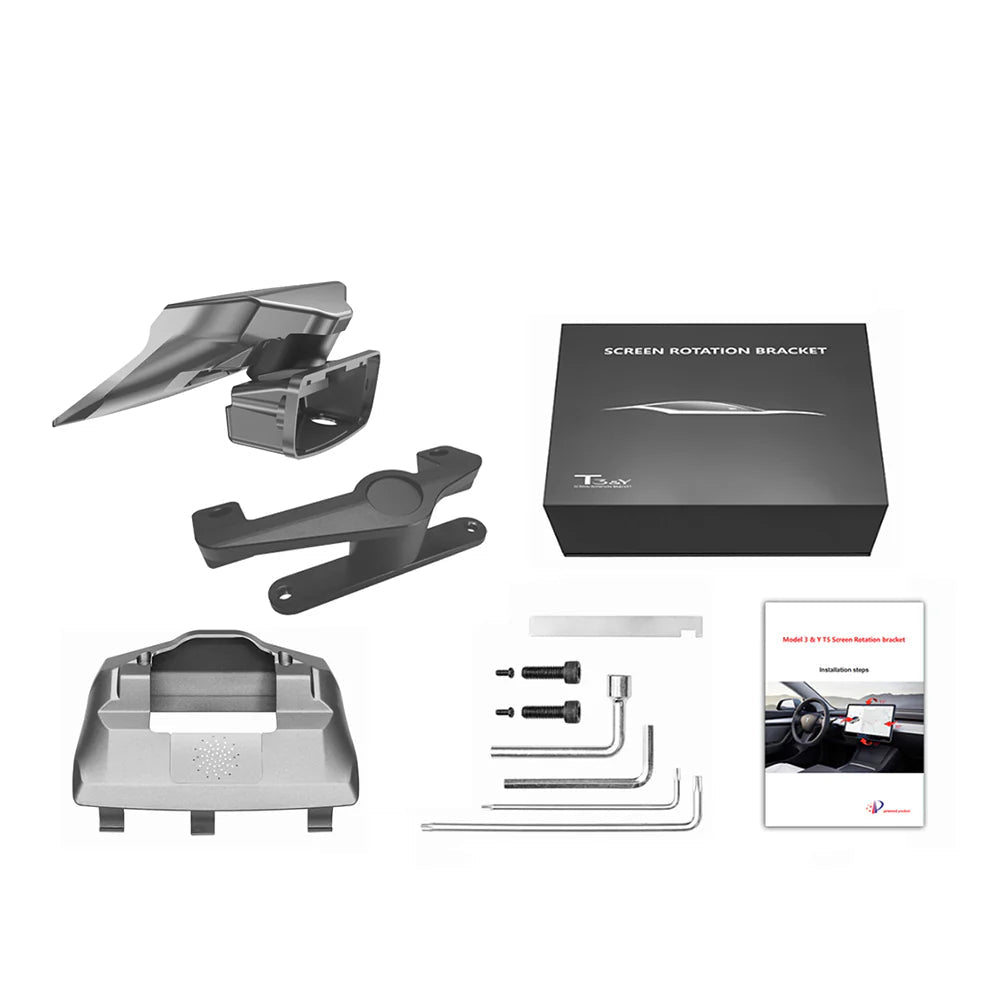 Tlyard Schwenkbarer Touchscreen Swivel Mount – Tesla Model 3 / Y / Highland / Juniper bei EV Motion Shop