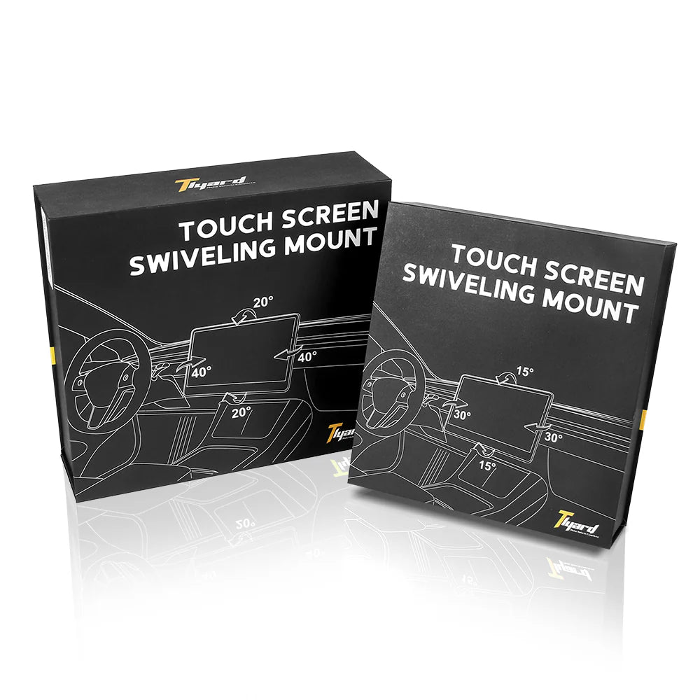 Tlyard Schwenkbarer Touchscreen Swivel Mount – Tesla Model 3 / Y / Highland / Juniper bei EV Motion Shop