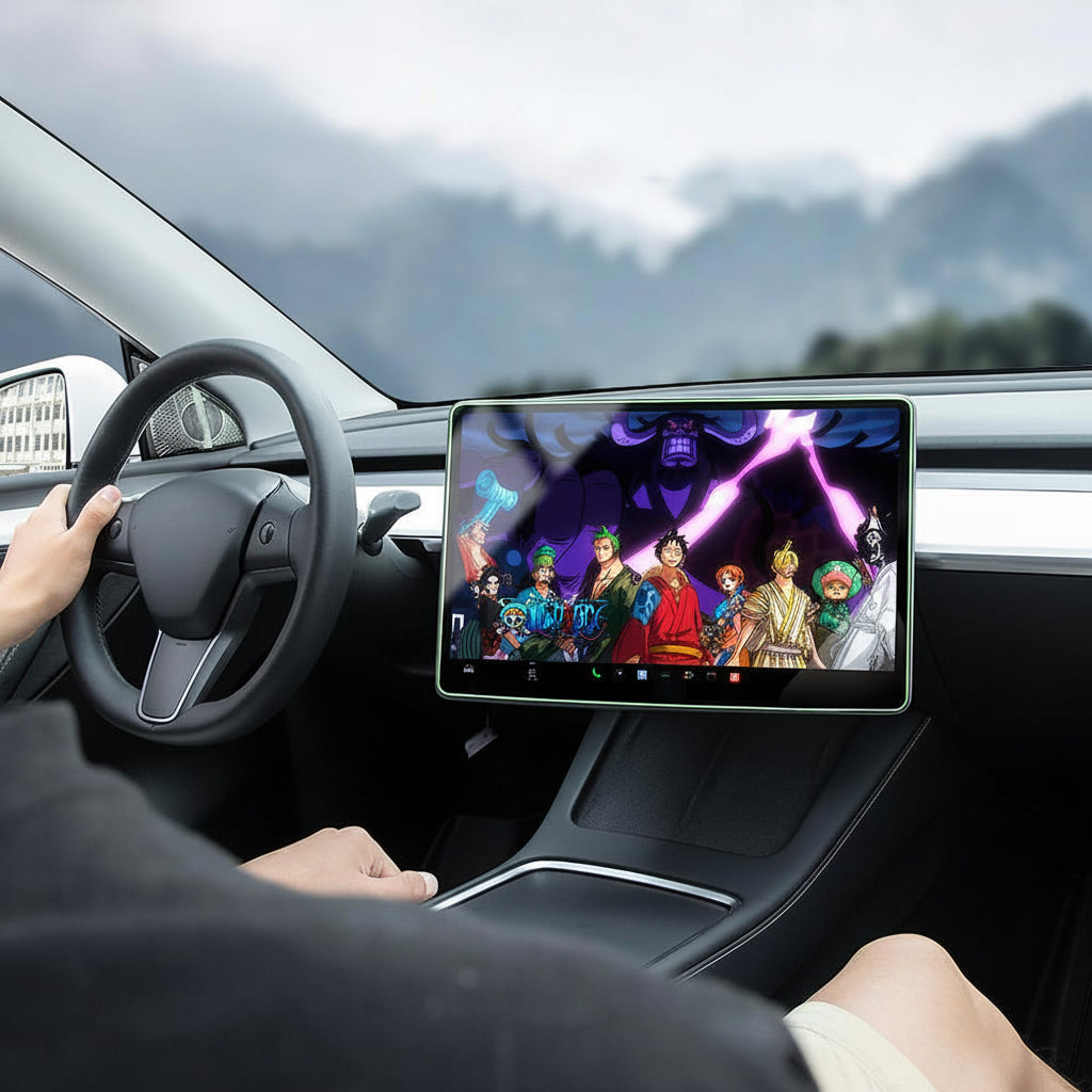 Tlyard Schwenkbarer Touchscreen Swivel Mount – Tesla Model 3 / Y / Highland / Juniper bei EV Motion Shop