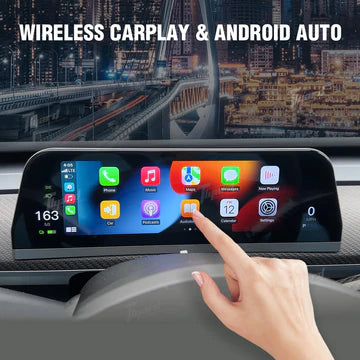 Tlyard 9.66 Zoll Touch Dashboard mit CarPlay / Android Auto für Tesla Model 3 / Y / Highland bei EV Motion Shop
