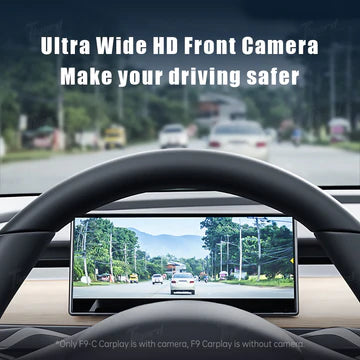 Tlyard 9 Zoll Touch Dashboard Display mit Frontkamera für Model 3 / Y / Highland bei EV Motion Shop