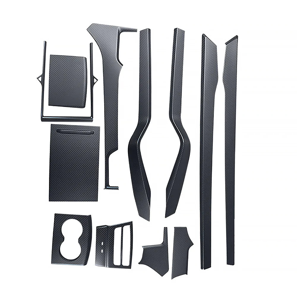 Tlyard Echt Carbon Interieur Upgrade Kit für Tesla Model X bei EV Motion Shop