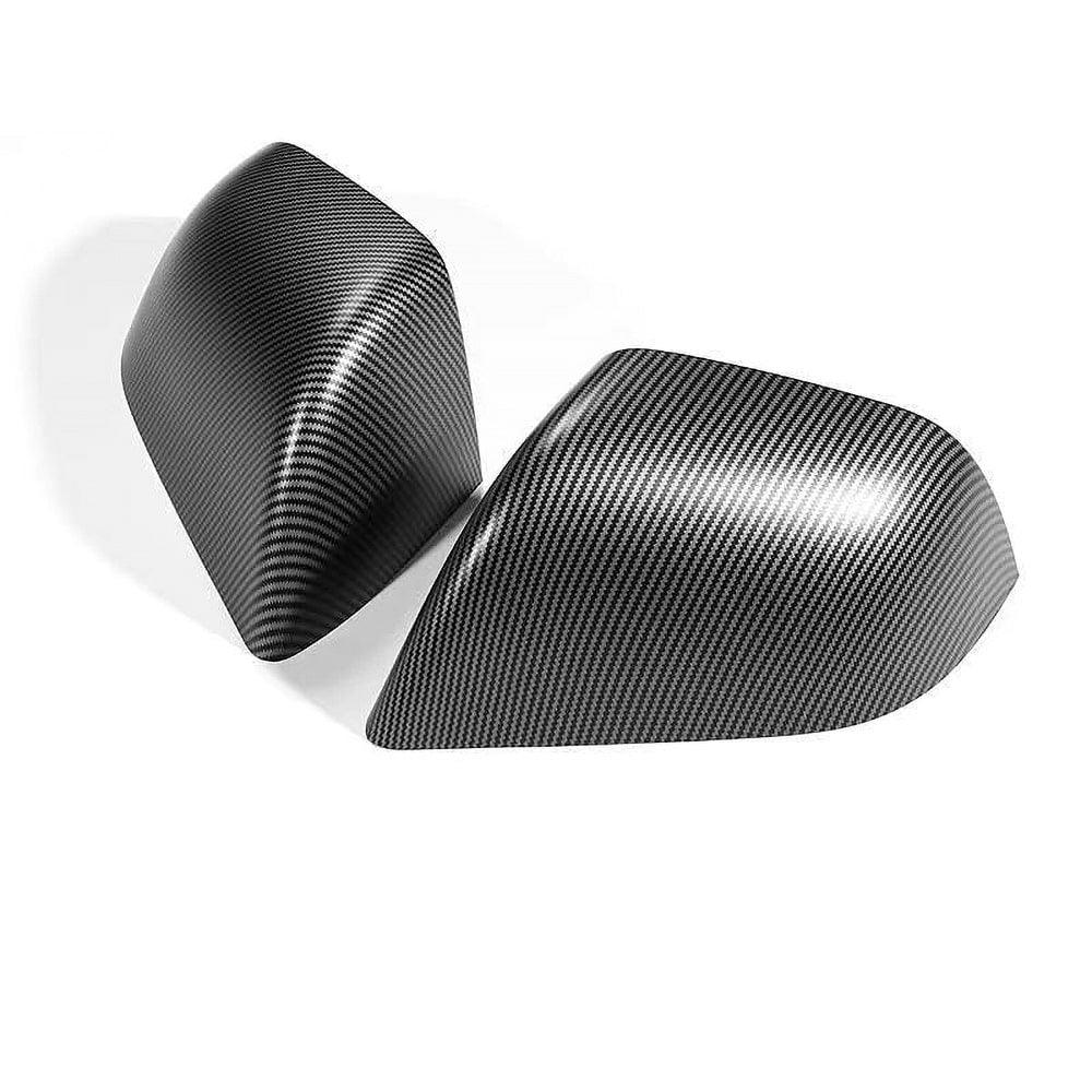 Tlyard Echte Kohlefaser Außenspiegel Carbon Abdeckungen für Model 3 / Y / Highland bei EV Motion Shop