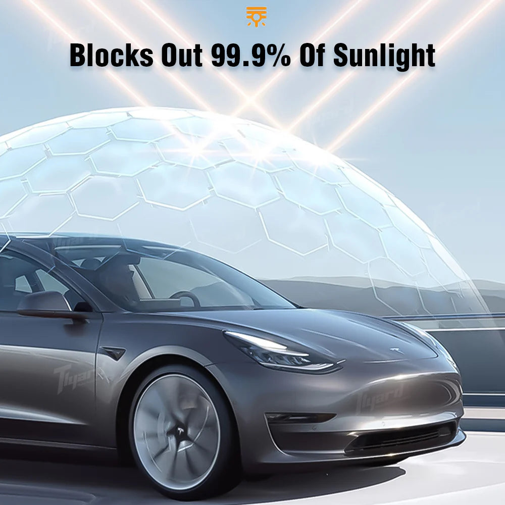 Tlyard Elektrischer Sonnendach Sonnenschutz für Tesla Model Y bei EV Motion Shop