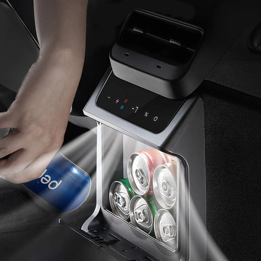 Tlyard Hintere Konsolen 4.6L Kühlschrank mit Heizung für Tesla Model Y bei EV Motion Shop