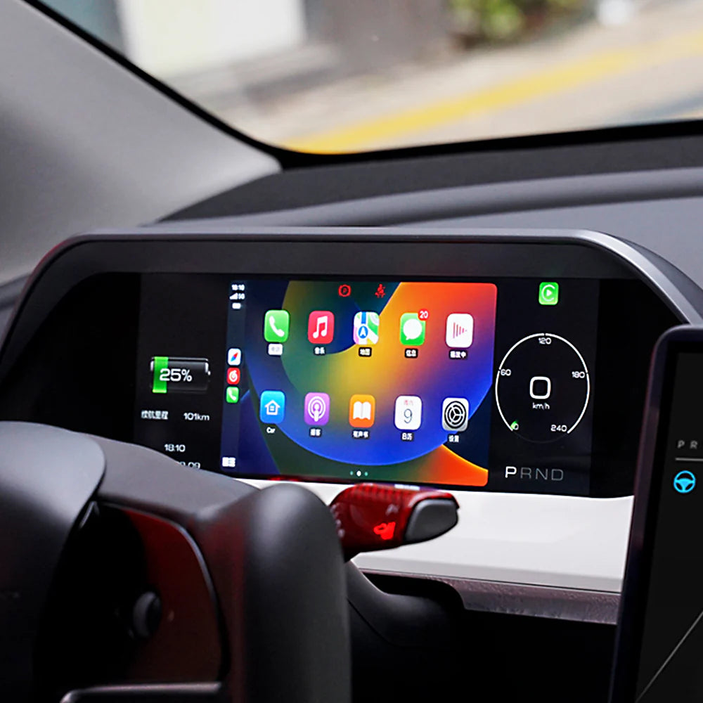 Tlyard Integriertes Dashboard Display für Tesla Model 3 / Y bei EV Motion Shop