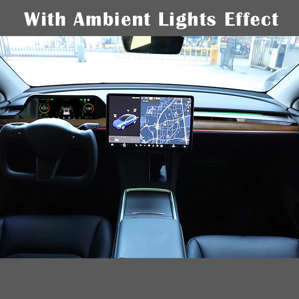 Tlyard Integriertes Dashboard Display für Tesla Model 3 / Y bei EV Motion Shop